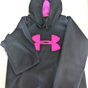 Under Armour Black purple 💜 Pink 🩷 Hoodie